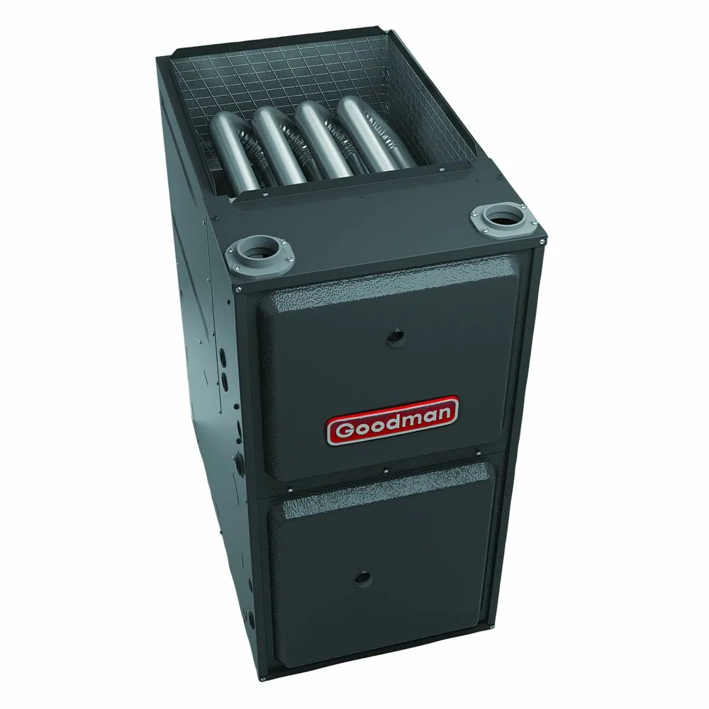 Goodman 96% AFUE 100,000 BTU 2-Stage Variable Speed Low NOx Gas Furnace - Upflow/Horizontal - 21" Cabinet