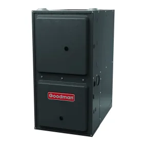 Goodman 96% AFUE 100,000 BTUs, Downflow or Horizontal Application Variable-Speed Two-Stage Natural Gas Furnace in a 21 in. Cabinet, Model GDVT961005CN