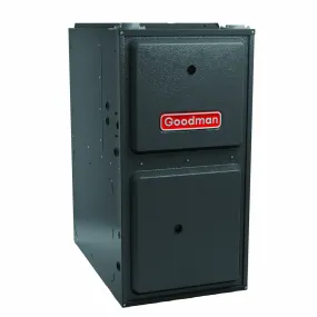 Goodman 96% AFUE 80,000 BTU 2-Stage Variable Speed Low NOx Gas Furnace - Upflow/Horizontal - 17.5" Cabinet