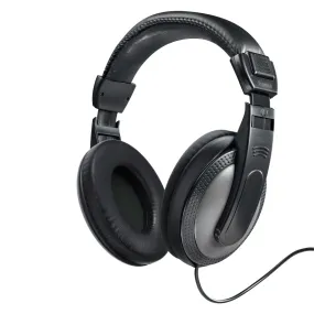 Hama Shell TV 6M Over-Ear Wired Headphones - Black | 483669
