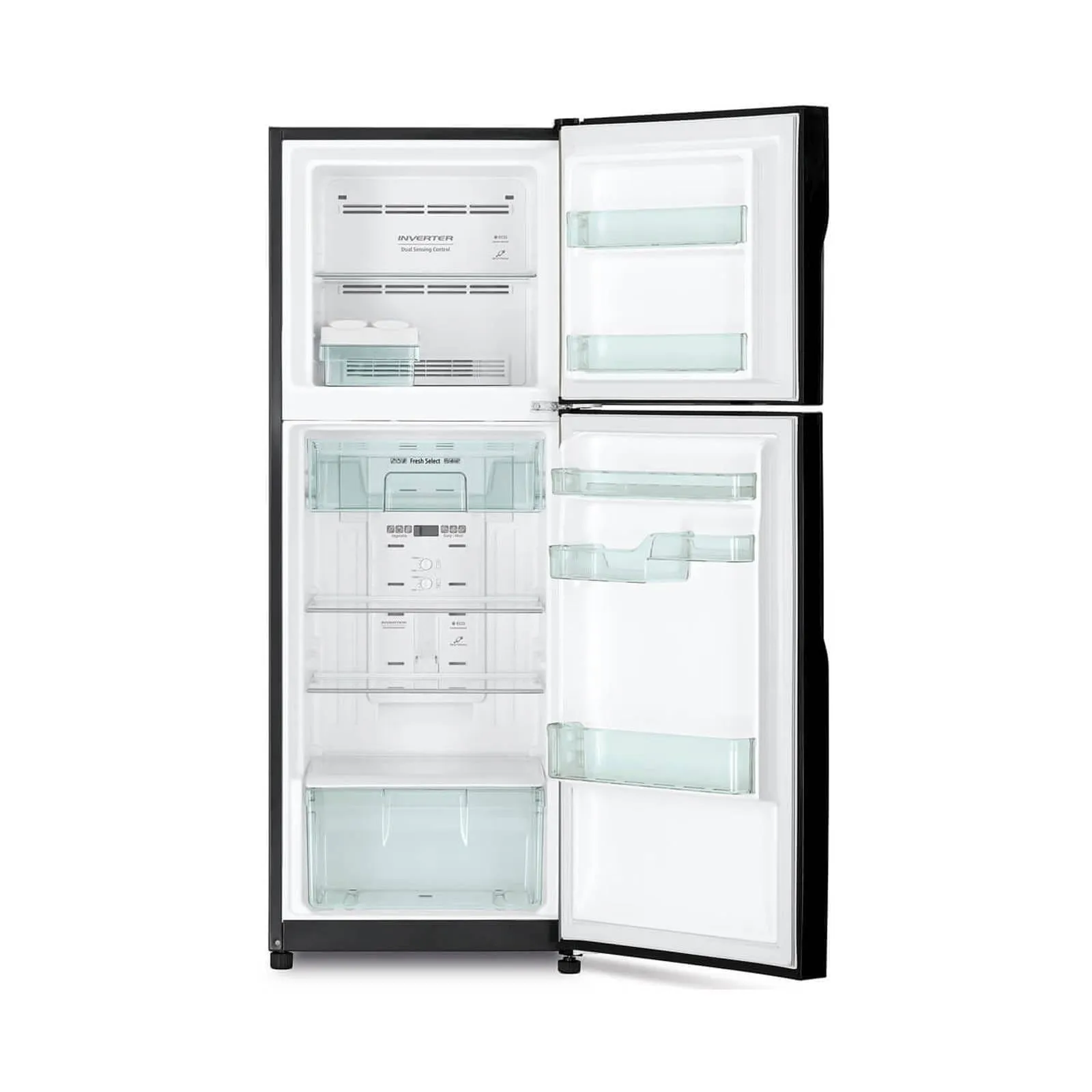 HITACHI 203L 2 DOOR FRIDGE RH240P7MSBSL