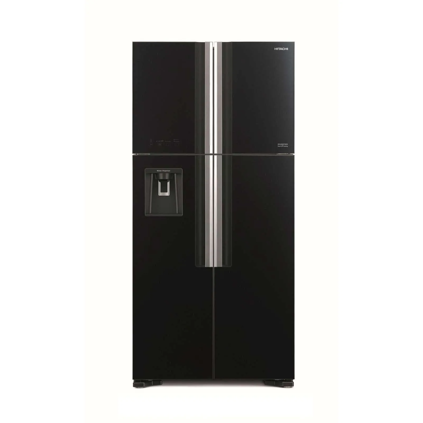 HITACHI 518L 4 DOOR SIDE BY SIDE FRIDGE RW690P7MSXGBK
