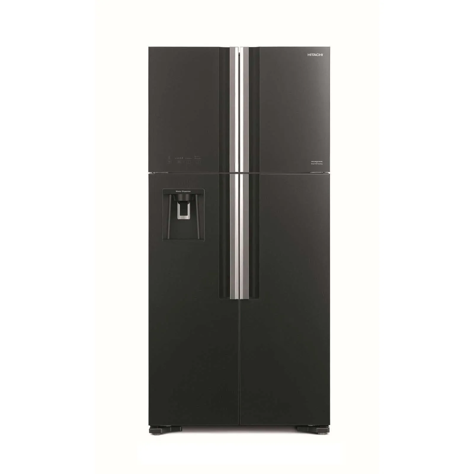 HITACHI 518L 4 DOOR SIDE BY SIDE FRIDGE RW690P7MSXGGR