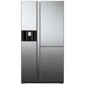 Hitachi R-M820AGP4MX MIR Fridge 3 Doors G651L Inverter Ice Dispenser Auto Door Mirror