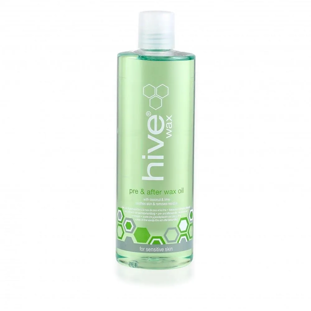 Hive Pre & After Wax Oil With Coconut & Lime 400ml