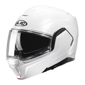 HJC I100 White Flip Up Motorbike Helmet