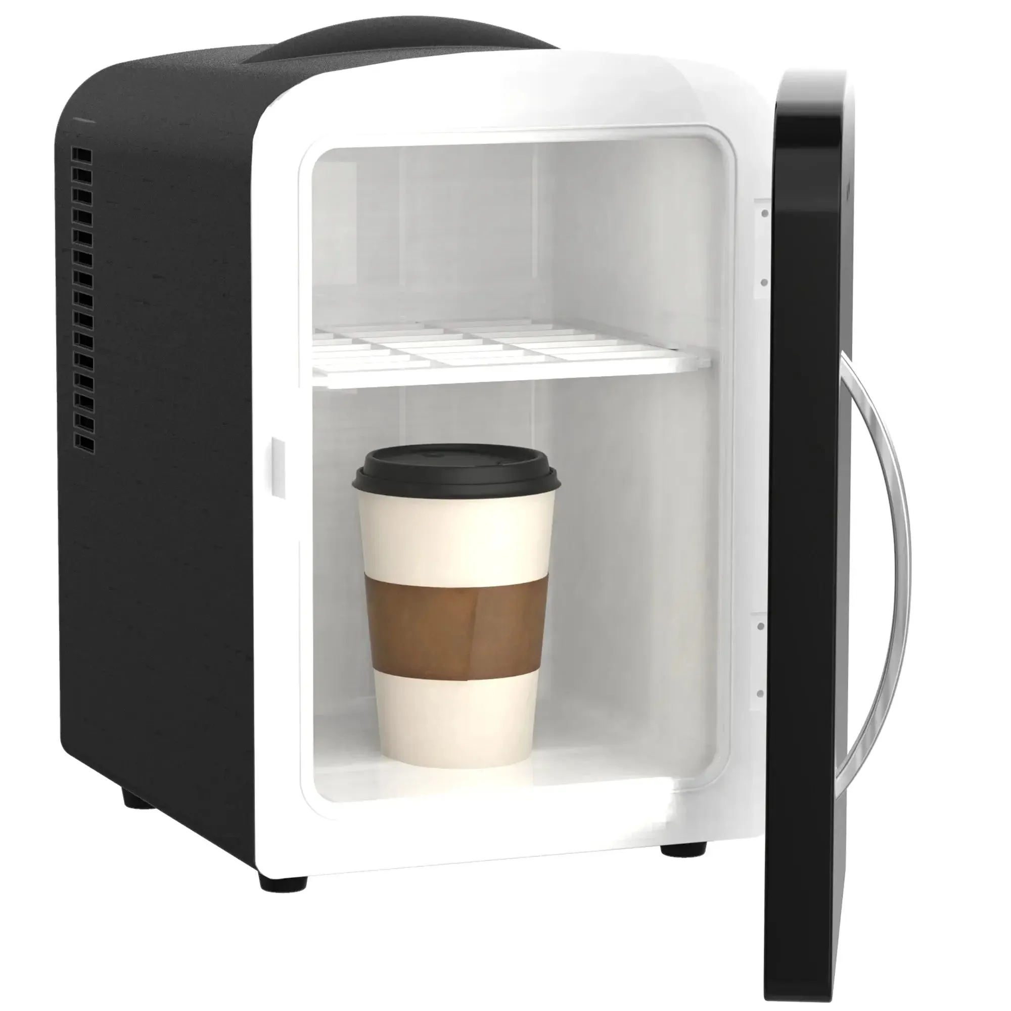 Honeywell 4 Liter Personal Fridge Cools or Heats & Provides Compact Storage for Skincare, Snacks, or 6 12Oz Cans