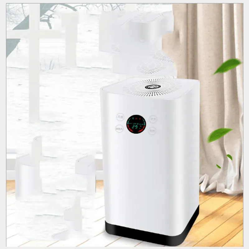 Household Remote Control Air Purifier Home Bedroom Sterilization Anion Dehumidification Removal Formaldehyde Smoke Odor Sterilizations