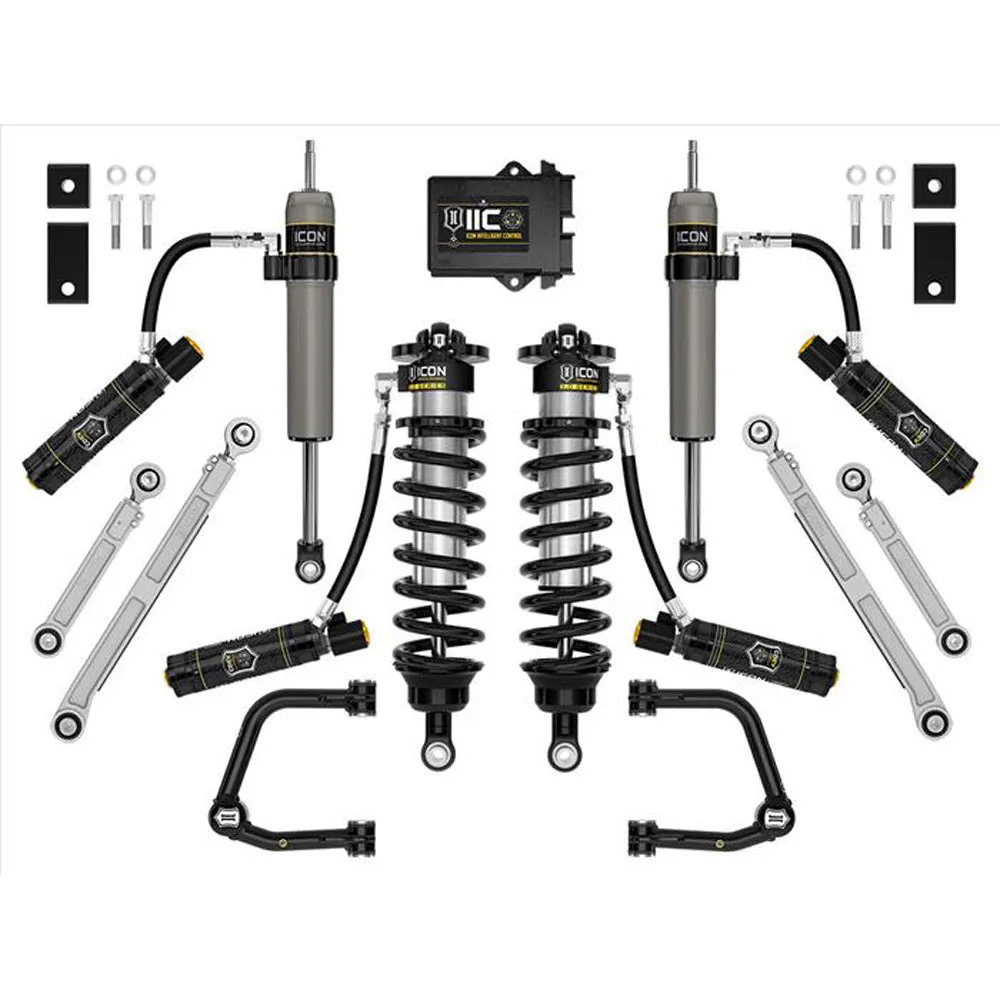 Icon - 2-3.25" Stage 4 3.0 Suspension System Tubular - Toyota Tundra (2022-2023)