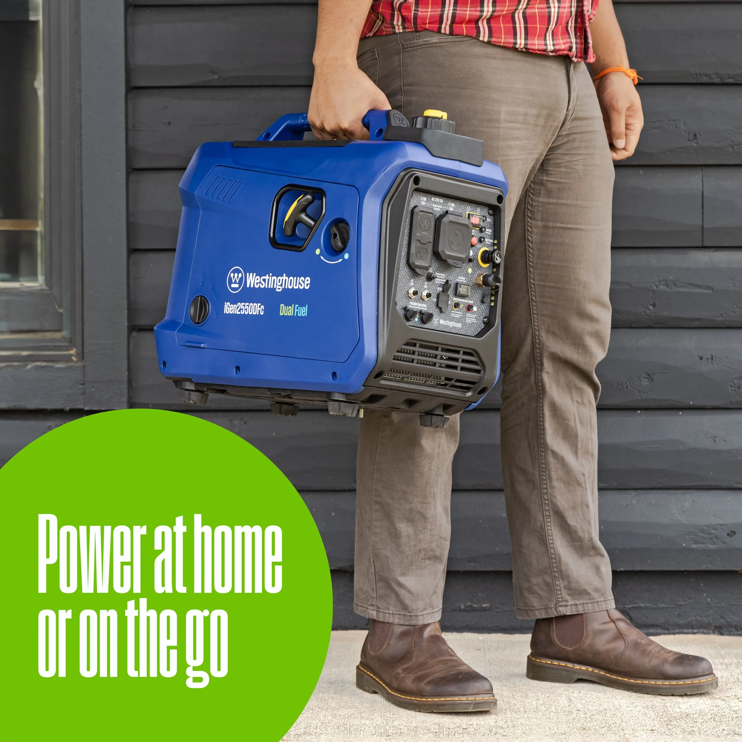iGen2550DFc Inverter Generator - Dual Fuel with CO Sensor