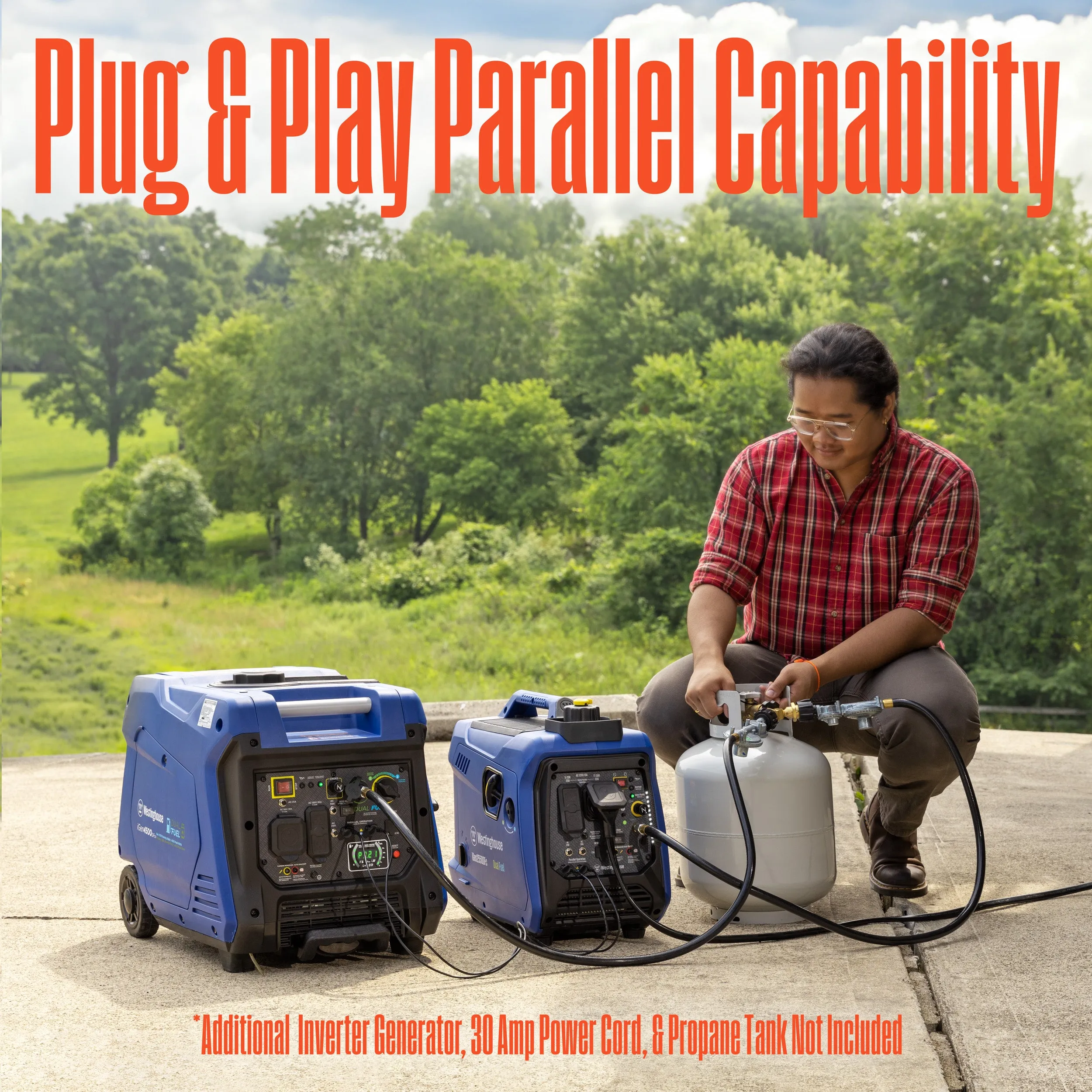 iGen2550DFc Inverter Generator - Dual Fuel with CO Sensor