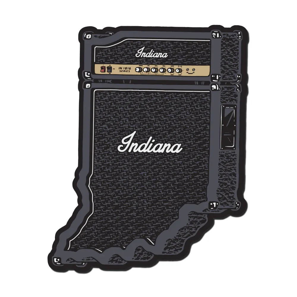 Indiana Haystack Amp Sticker by USI