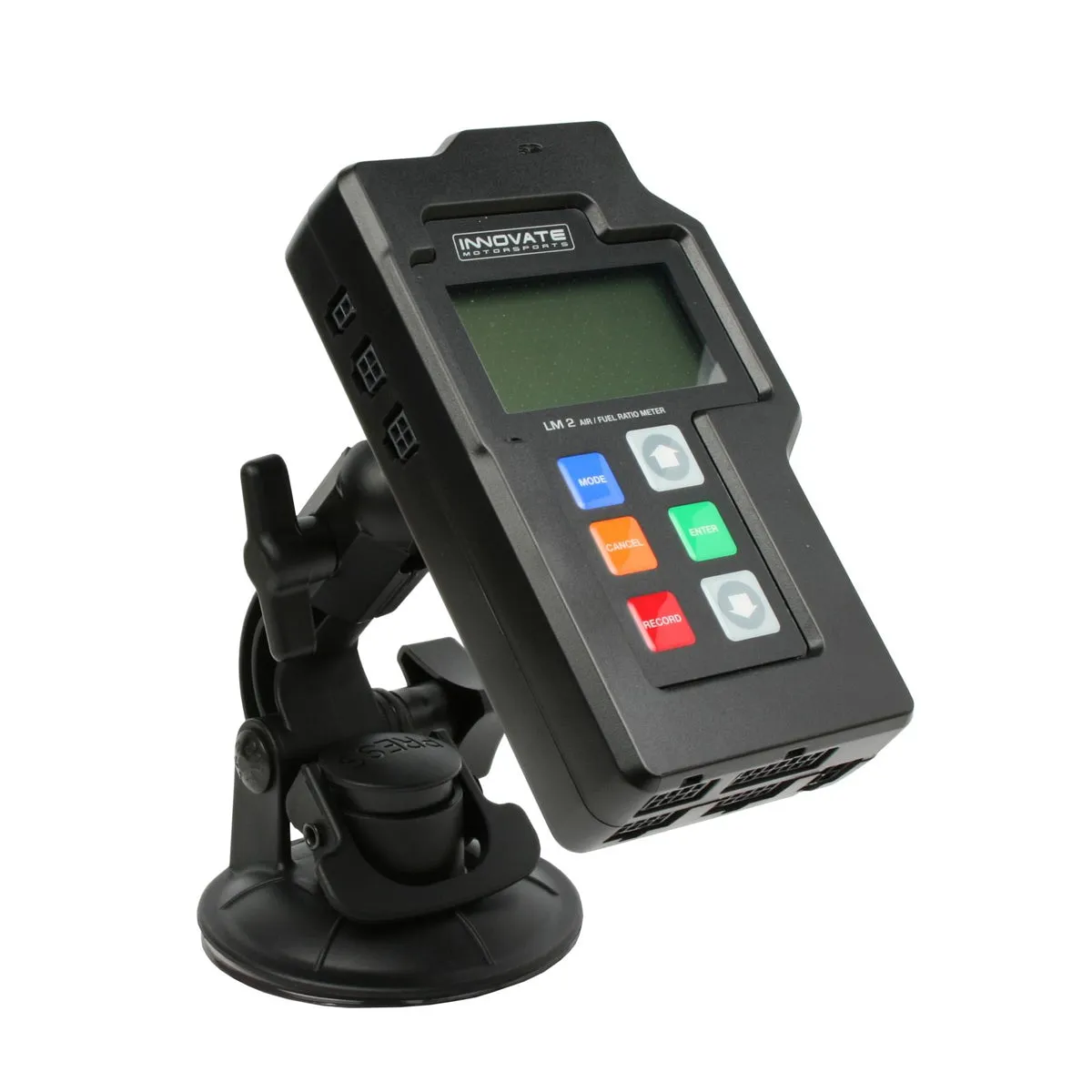 Innovate Motorsports LM-2 Window Mount Data Logger Mount - Suction Cup Attachment - Black