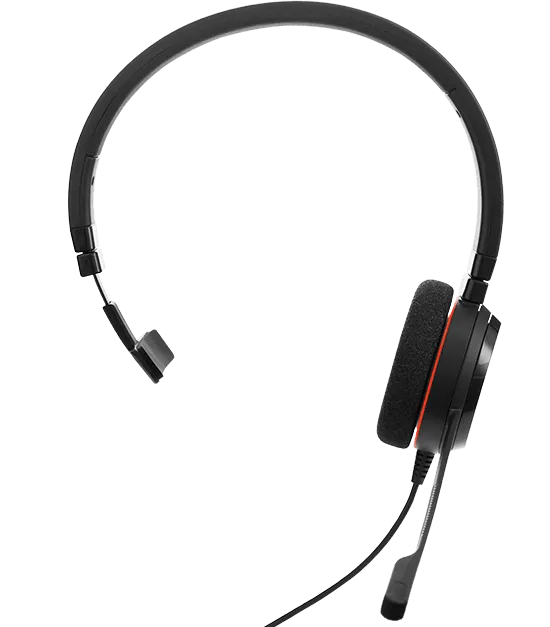 Jabra Evolve 20 UC MonoHD USB Office Headset 4993-829-209(2 Years Manufacture Local Warranty In Singapore)