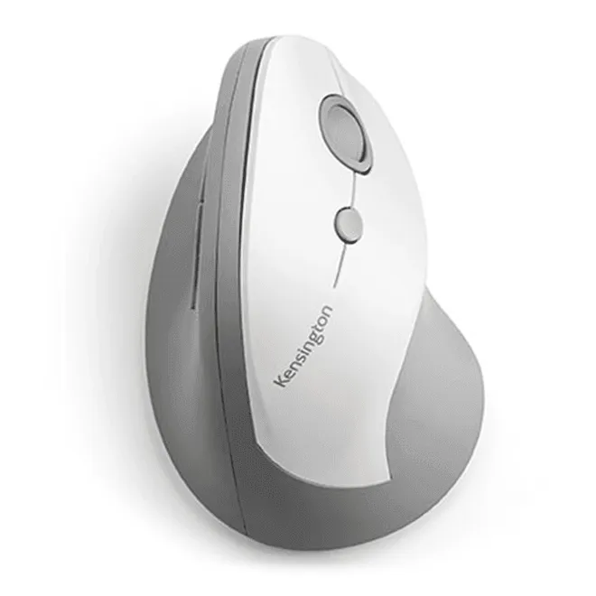 Kensington Pro Fit Vertical Ergonomic Wireless Mouse Grey Ergo