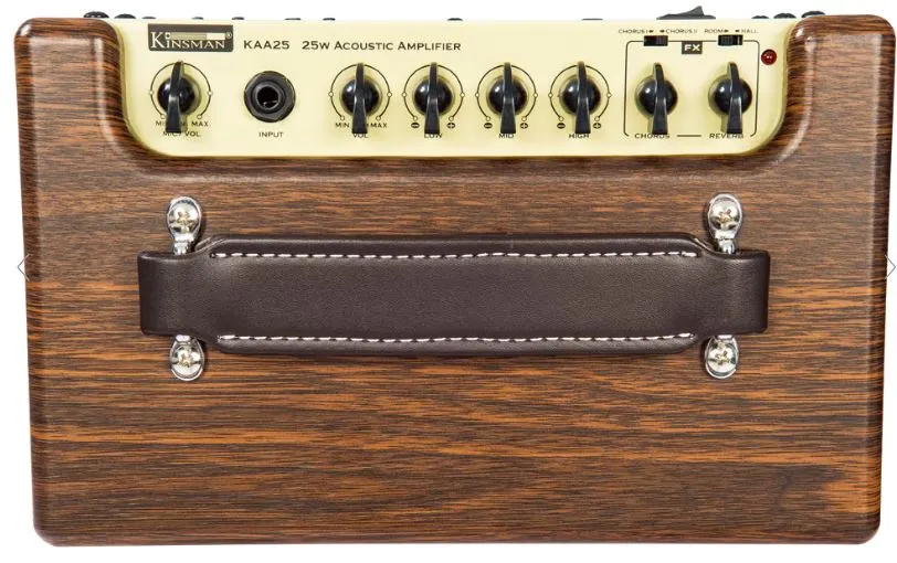 Kinsman 25W Acoustic Amp Mains Battery Powered