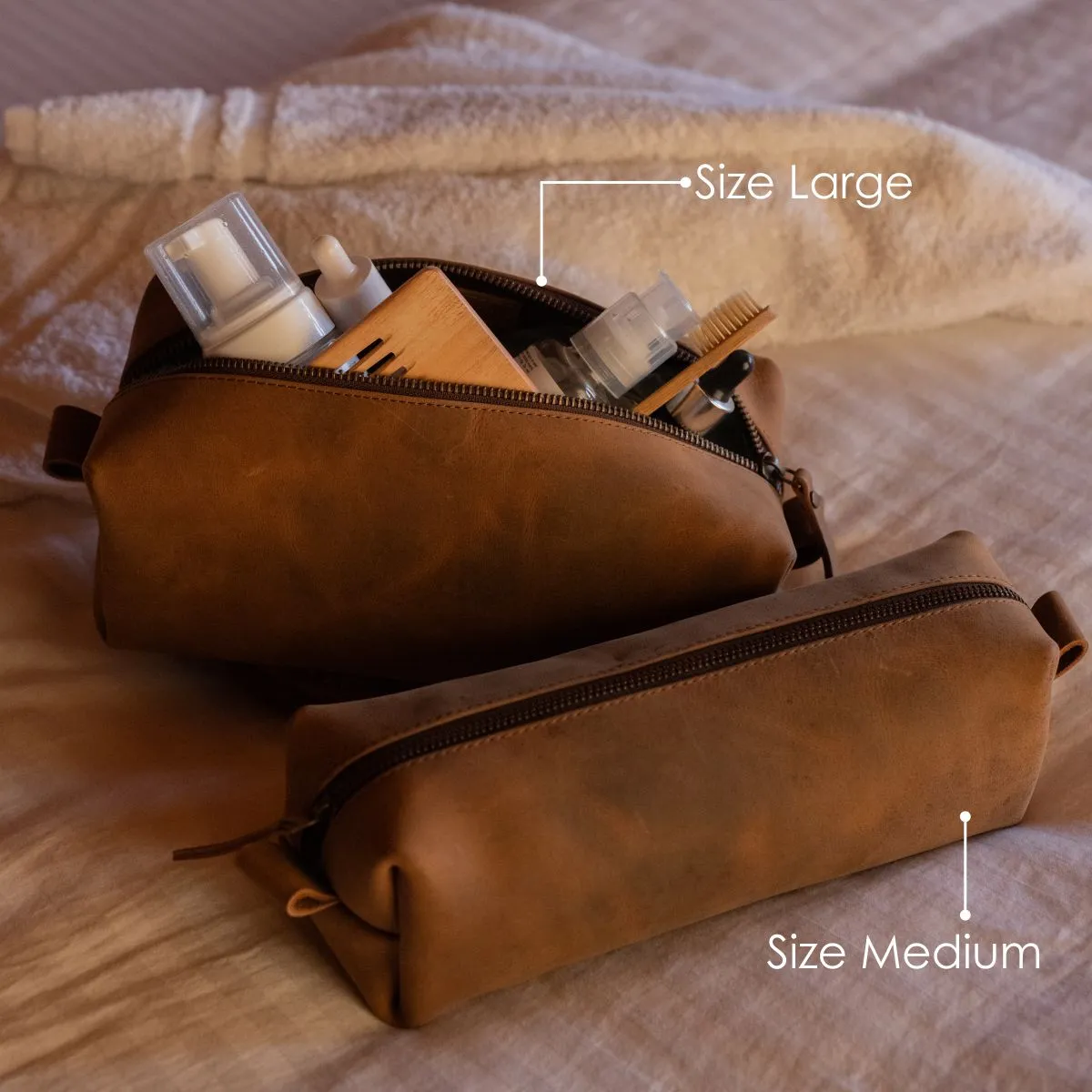 Leather Dopp Kit