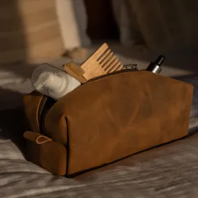 Leather Dopp Kit