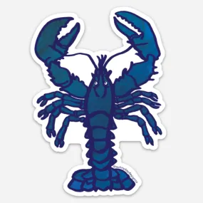 Lobster Watercolor Vinyl Magnet (2 Color Options) - Waterproof & Scratch Resistant