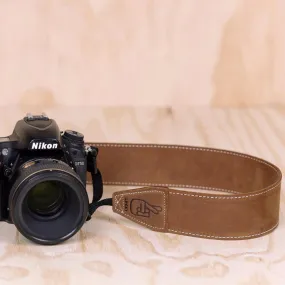 Lucky Straps Standard 53 Classic Leather Camera Strap - Brown
