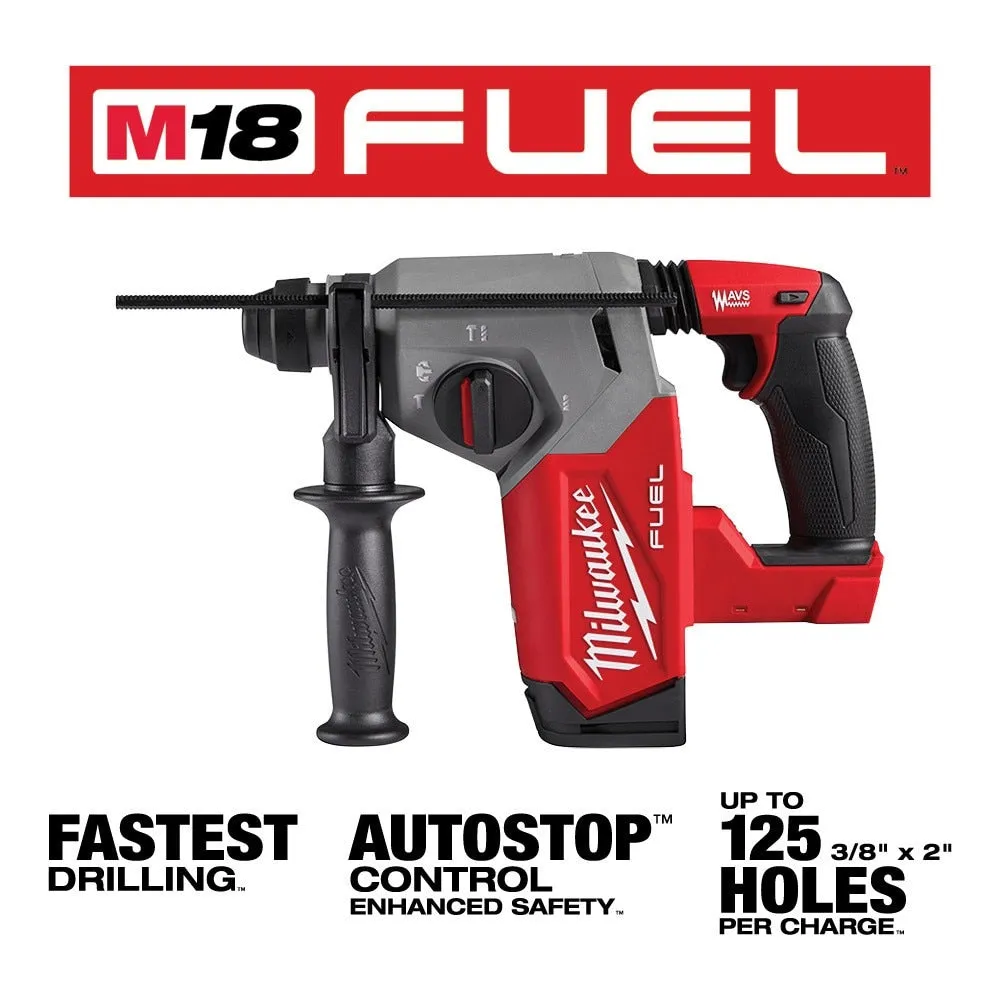 Milwaukee 2912-20 M18 FUEL™ 1" SDS Plus Rotary Hammer