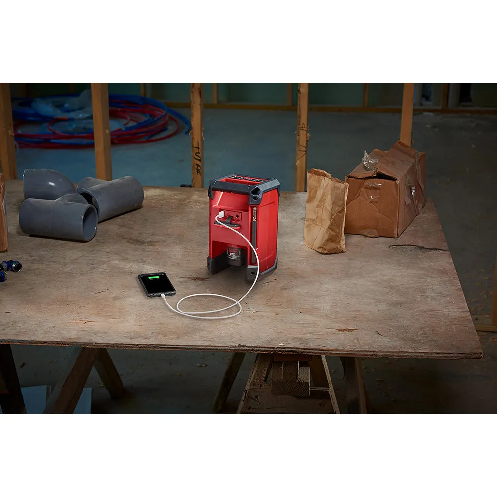 Milwaukee 2951-20x2BSK M12 12V Bluetooth Radio w/ 4AH and 2AH Starter Kit