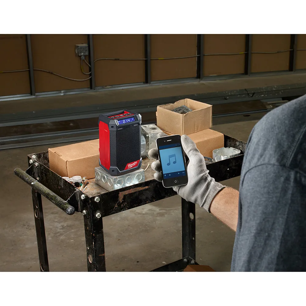 Milwaukee 2951-20x2BSK M12 12V Bluetooth Radio w/ 4AH and 2AH Starter Kit
