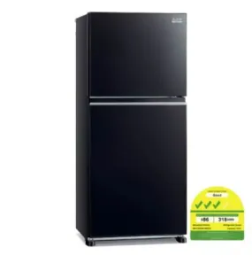 Mitsubishi MR-FX43EN-GBK-P Top Freezer Refrigerator (331L)