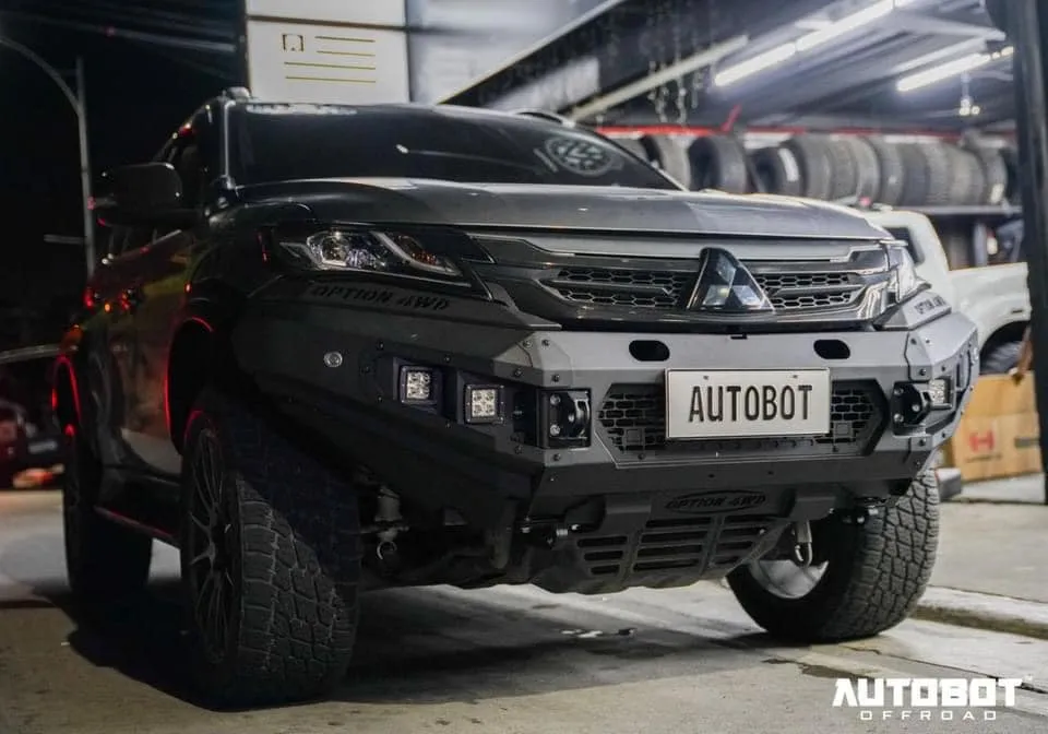 Mitsubishi Pajero V.1 FRONT WINCH BAR  ( 2015-2019 )