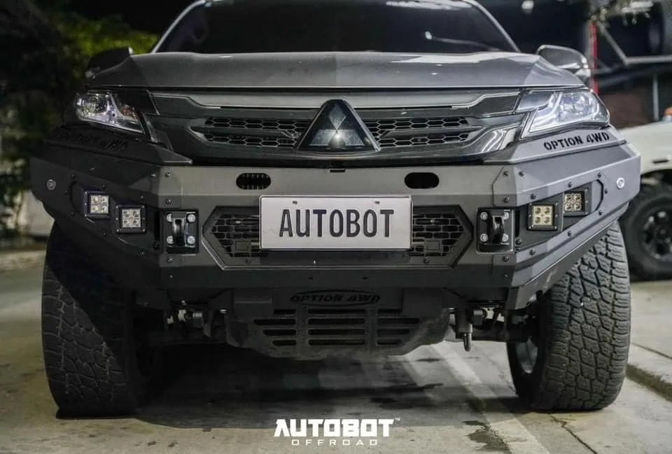 Mitsubishi Pajero V.1 FRONT WINCH BAR  ( 2015-2019 )