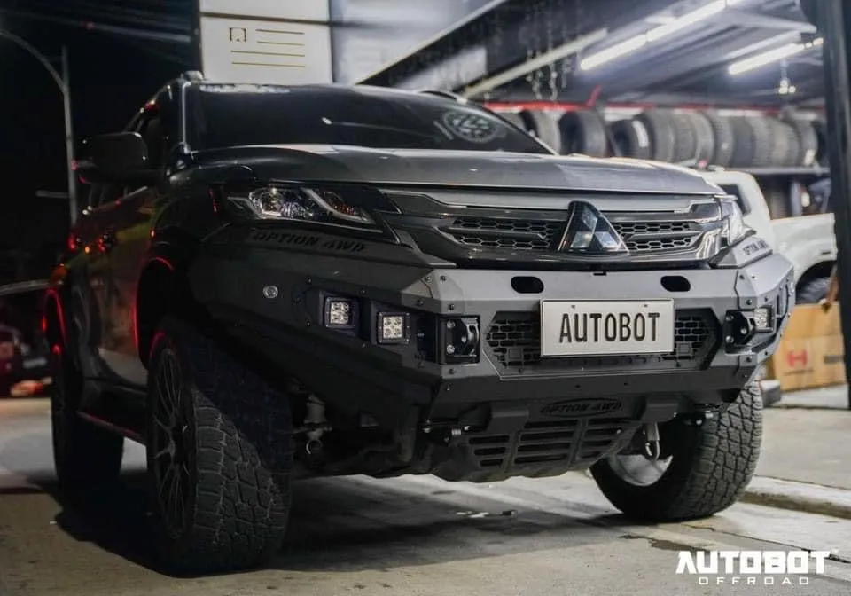 Mitsubishi Pajero V.1 FRONT WINCH BAR  ( 2015-2019 )