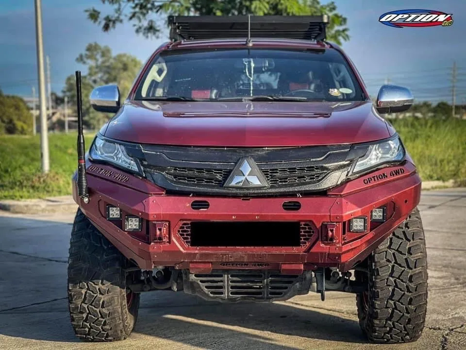 Mitsubishi Pajero V.1 FRONT WINCH BAR  ( 2015-2019 )