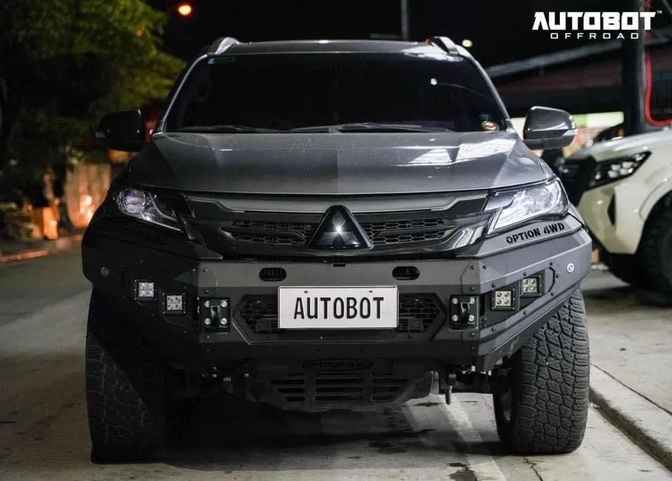Mitsubishi Pajero V.1 FRONT WINCH BAR  ( 2015-2019 )
