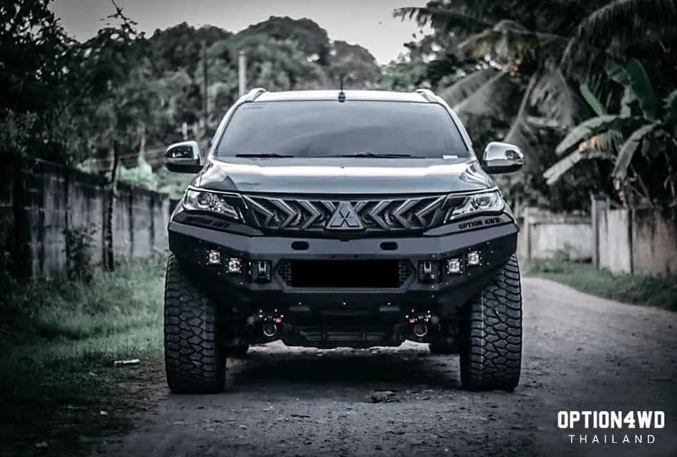 Mitsubishi Pajero V.1 FRONT WINCH BAR  ( 2015-2019 )