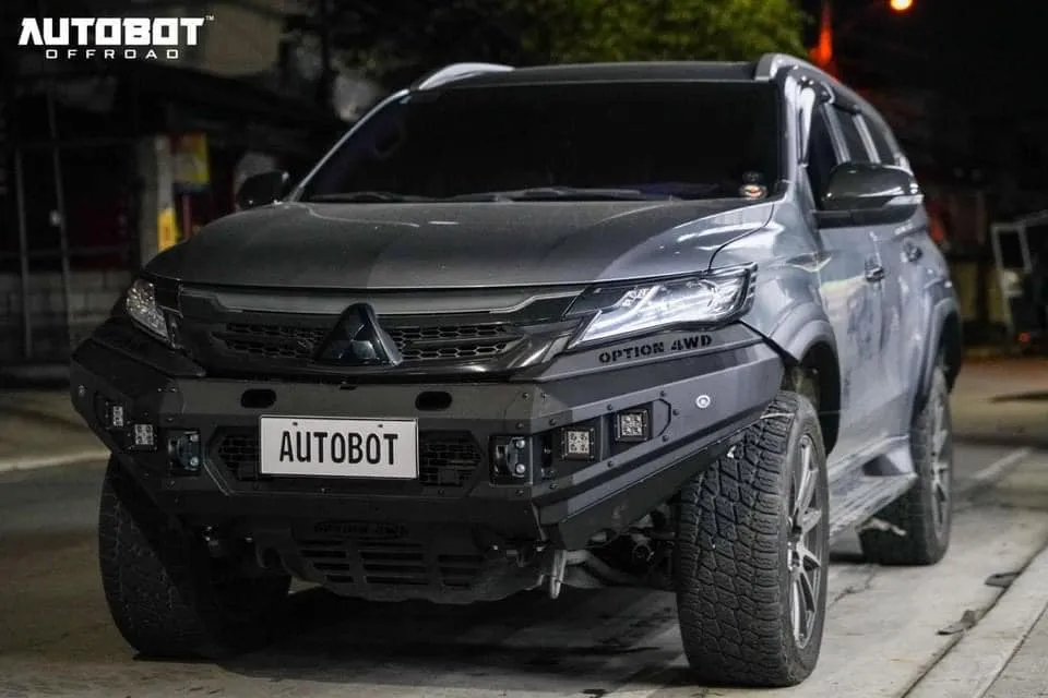 Mitsubishi Pajero V.1 FRONT WINCH BAR  ( 2015-2019 )
