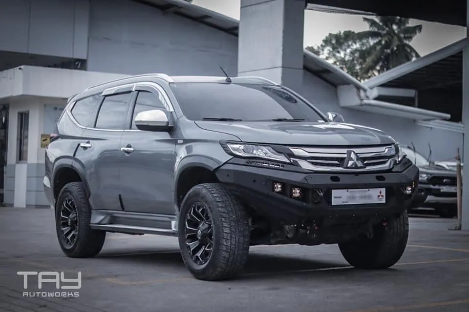 Mitsubishi Pajero V.1 FRONT WINCH BAR  ( 2015-2019 )