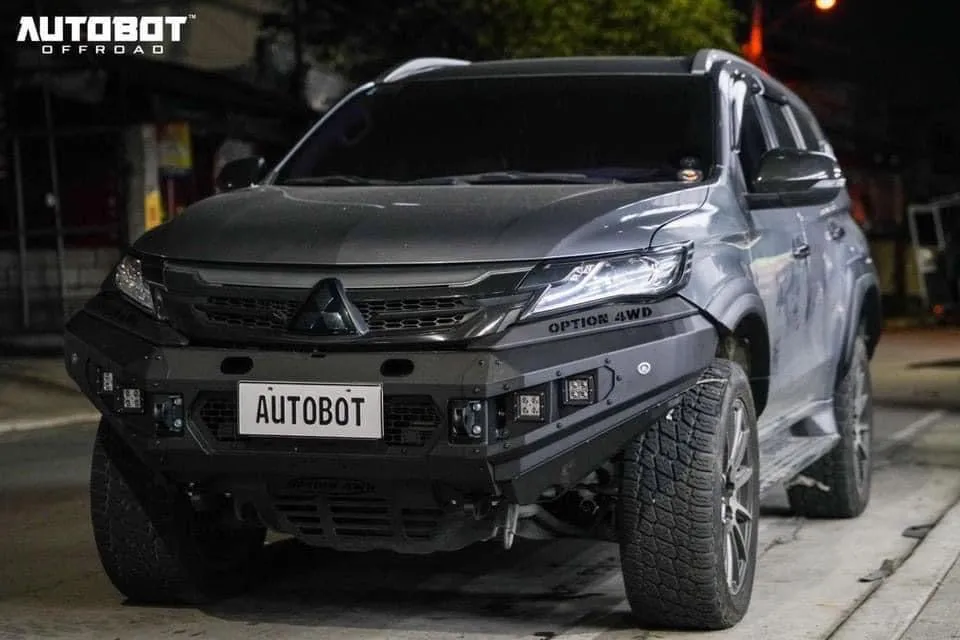 Mitsubishi Pajero V.1 FRONT WINCH BAR  ( 2015-2019 )