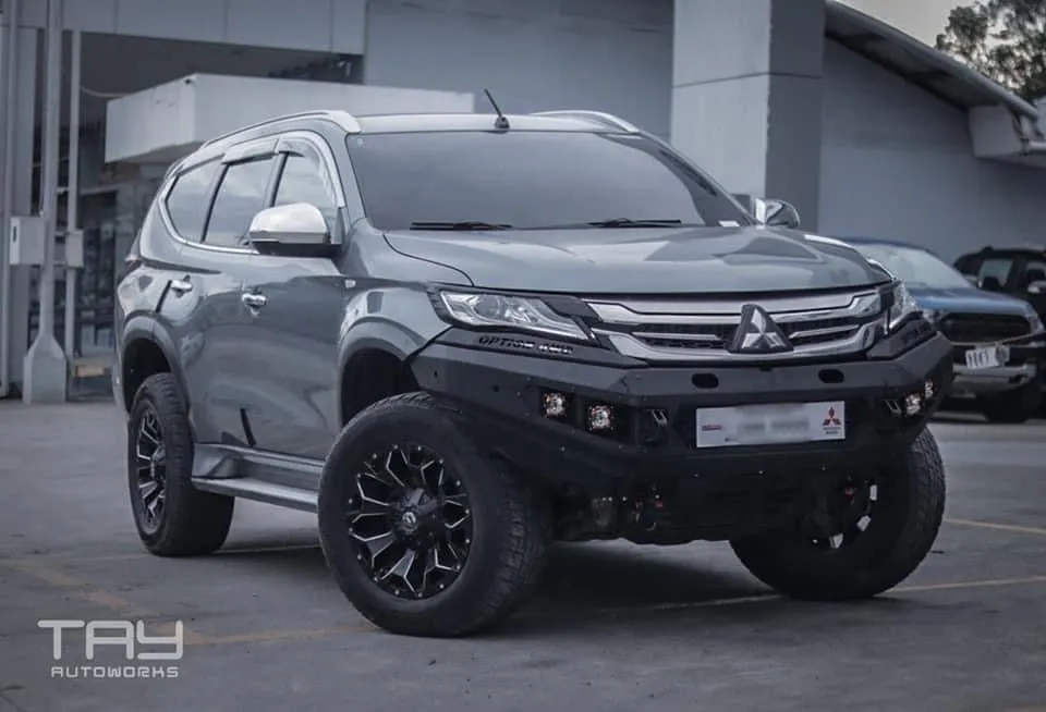 Mitsubishi Pajero V.1 FRONT WINCH BAR  ( 2015-2019 )