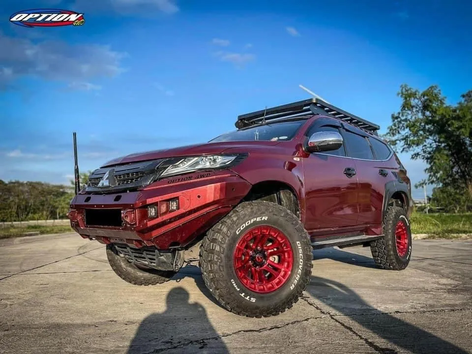 Mitsubishi Pajero V.1 FRONT WINCH BAR  ( 2015-2019 )