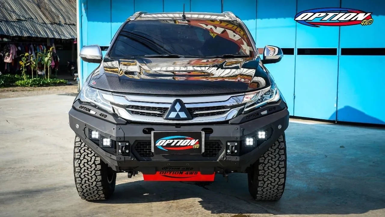 Mitsubishi Pajero V.1 FRONT WINCH BAR  ( 2015-2019 )