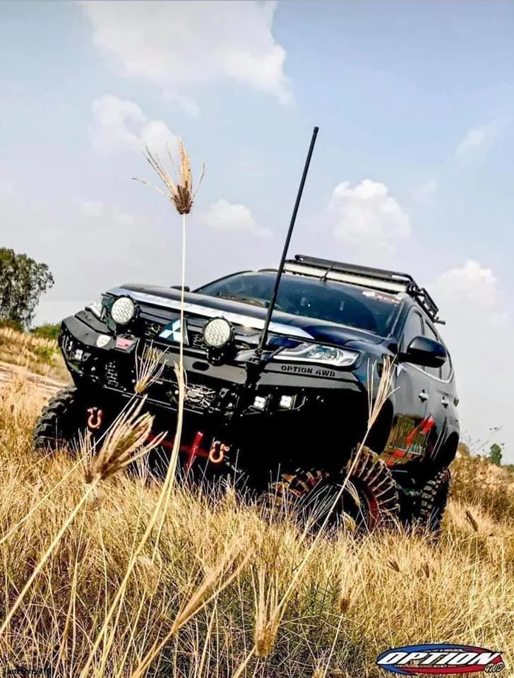 Mitsubishi Pajero V.1 FRONT WINCH BAR  ( 2015-2019 )