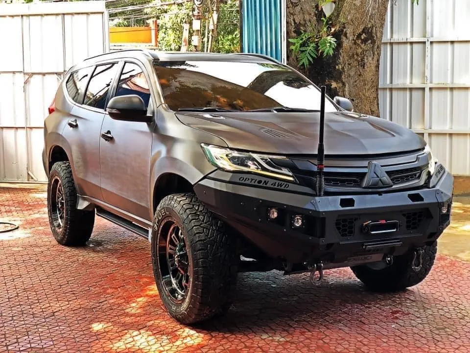 Mitsubishi Pajero V.1 FRONT WINCH BAR  ( 2015-2019 )