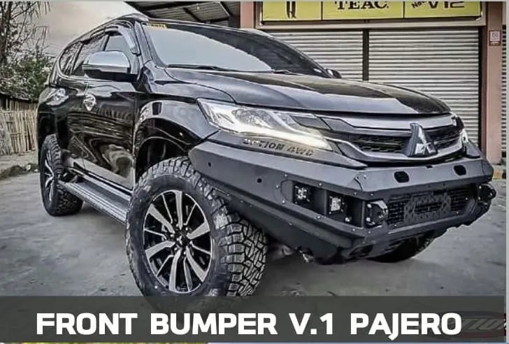 Mitsubishi Pajero V.1 FRONT WINCH BAR  ( 2015-2019 )