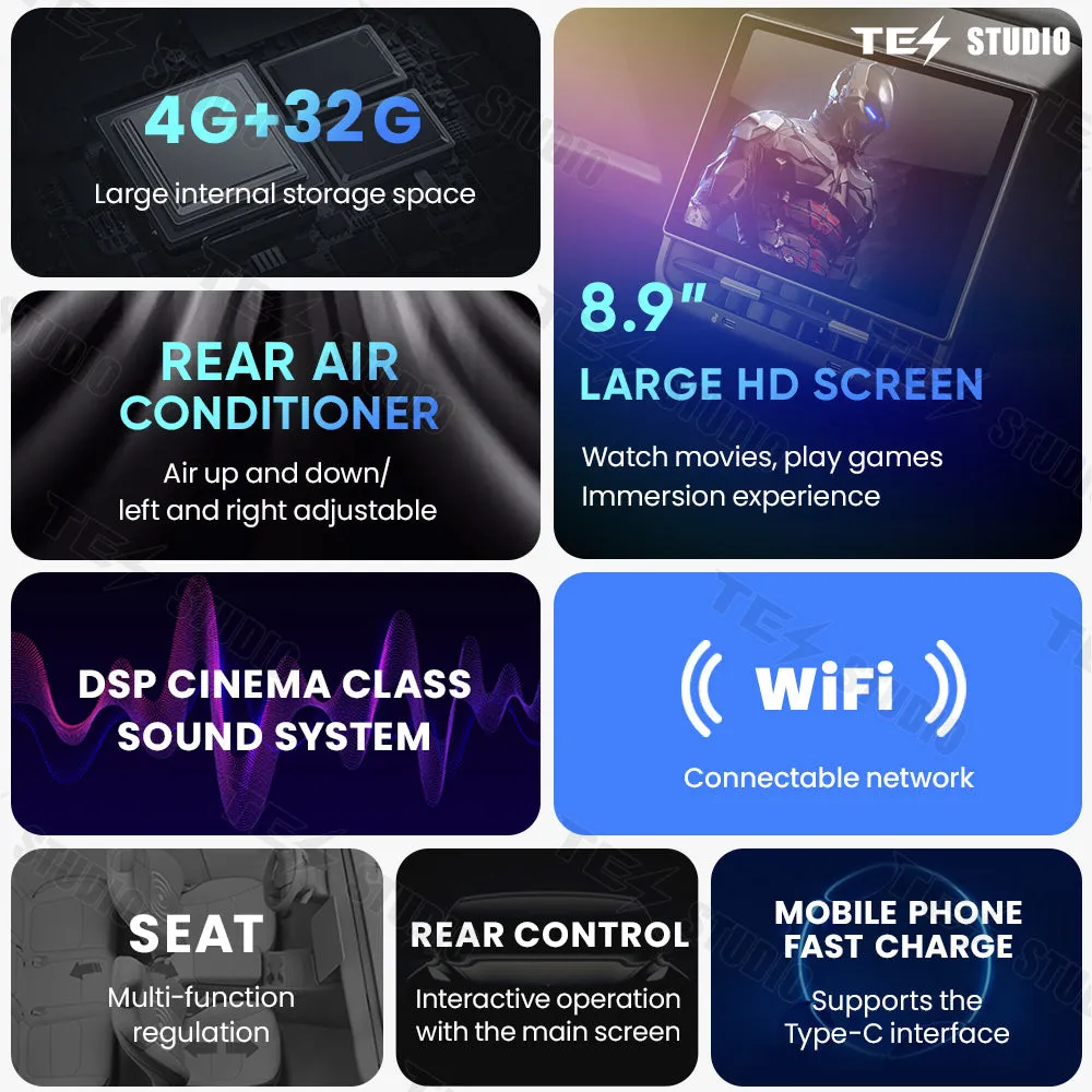 Model 3/Y R89 Rear Display with Disney Plus Entertainment（February 2019 ）Tesstudio®