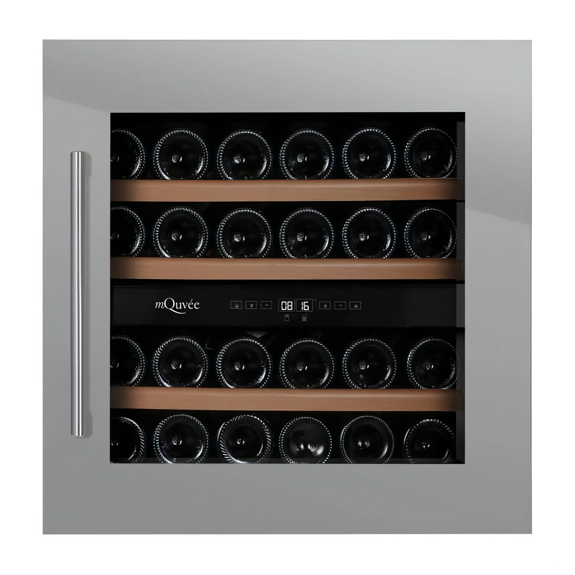 mQuvée - Integrated Wine Cooler - WineKeeper 25D - Stainless