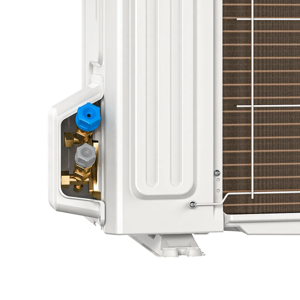 MRCOOL® DIY Mini Split 21,000 BTU 21 SEER 2 Zone Ceiling Cassette Ductless Air Conditioner and Heat Pump - 9K   12K