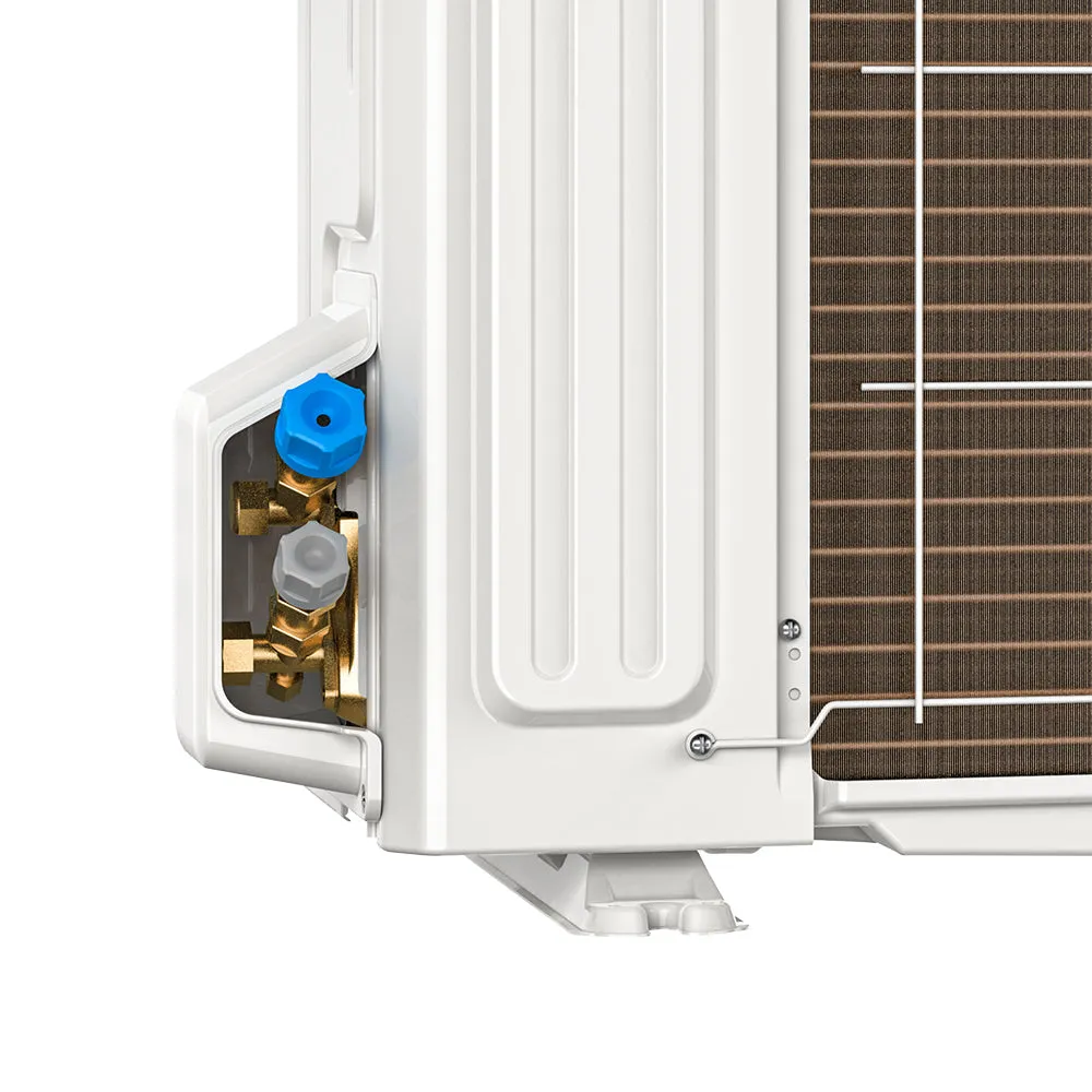 MRCOOL® DIY Mini Split 21,000 BTU 22 SEER 2 Zone Ceiling Cassette Ductless Air Conditioner and Heat Pump - 9K   12K