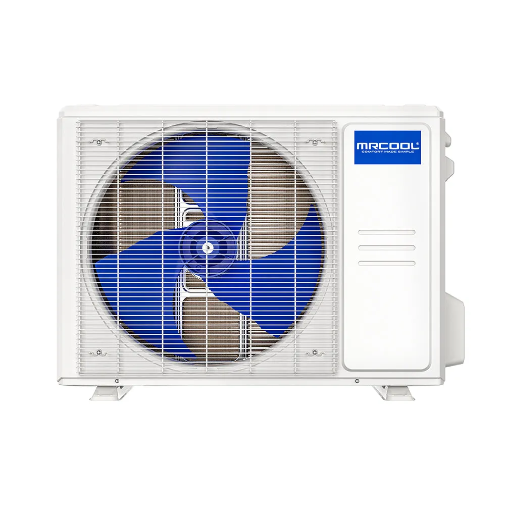 MRCOOL® DIY Mini Split 21,000 BTU 22 SEER 2 Zone Ceiling Cassette Ductless Air Conditioner and Heat Pump - 9K   12K
