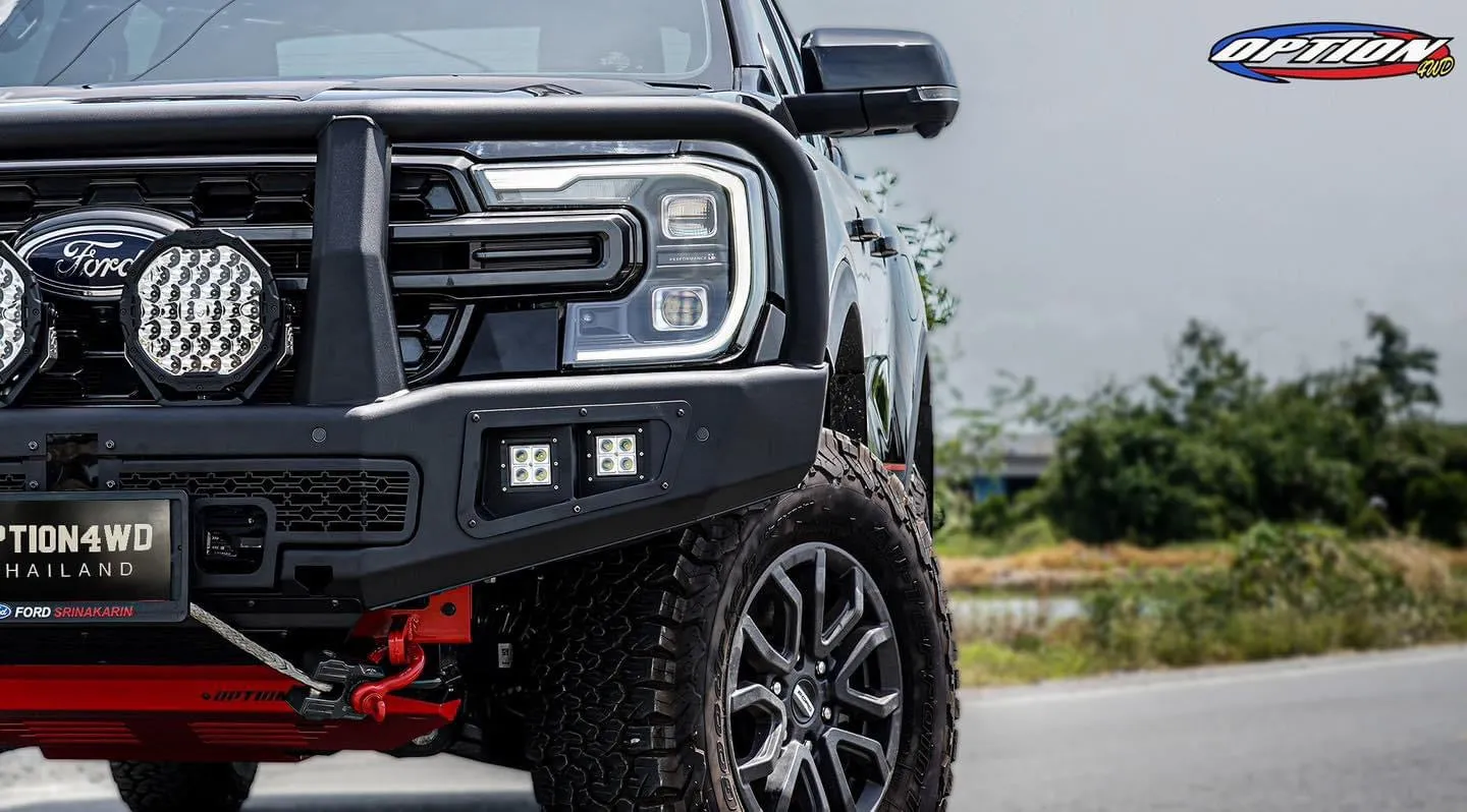 NEXT-GEN 2022  OP-V2 SUPREME FRONT WINCH BAR  ( Loop ) - FORD RANGER & EVEREST