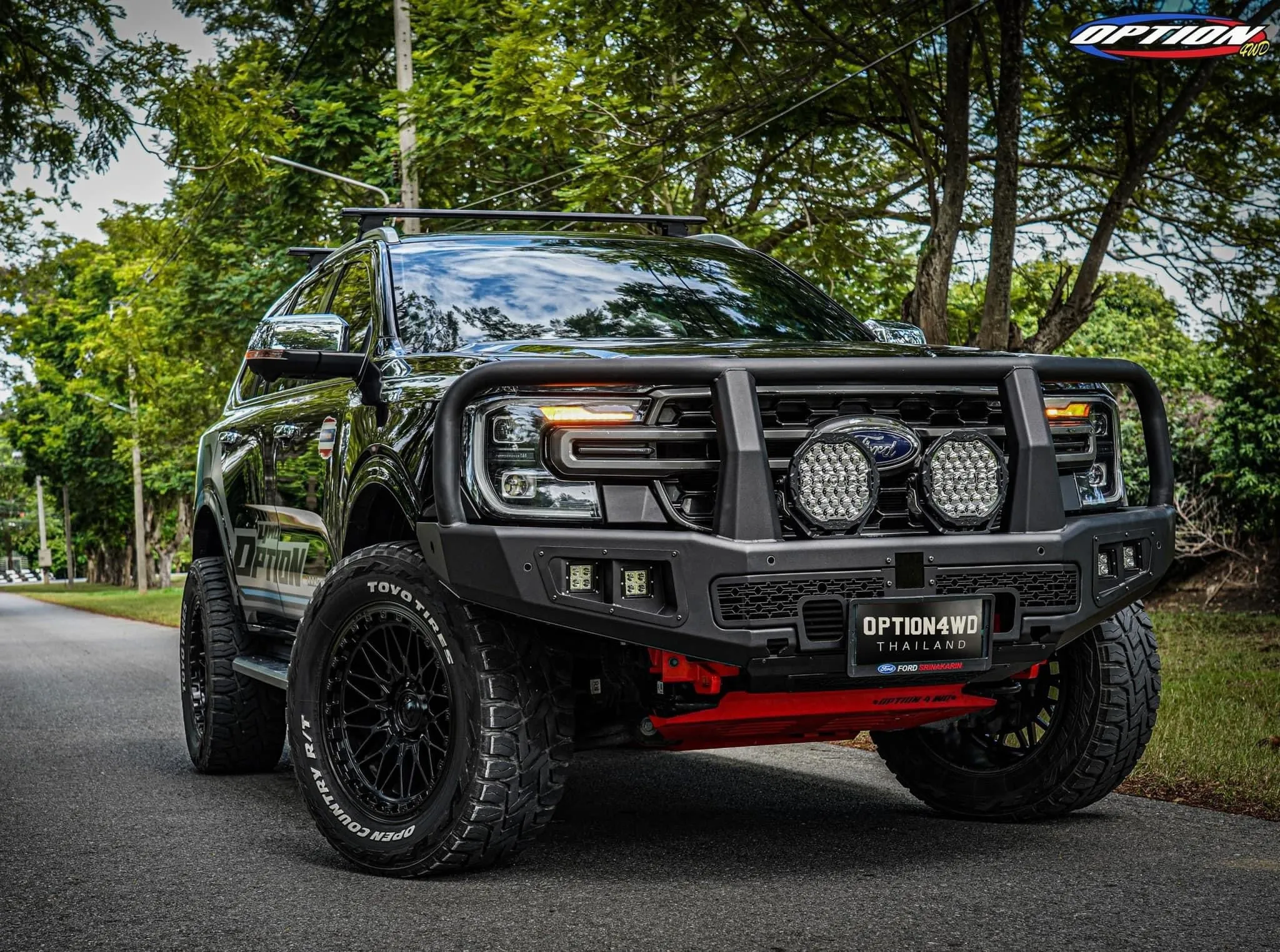 NEXT-GEN 2022  OP-V2 SUPREME FRONT WINCH BAR  ( Loop ) - FORD RANGER & EVEREST
